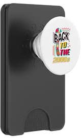 Zurück in die 2000er Jahre Vintage zweitausende Retro 00s PopSockets PopWallet für MagSafe