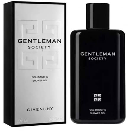Givenchy Gentleman Society Gel Doccia Profumato Uomo 200 ml – Detergente Corpo Aromatico, Fragranza Elegante e Maschile, Uso Quotidiano