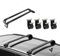 Dachträger NORDRIVE SNAP STEEL für Mercedes-Benz Classe C station wagon S204 (01/2008 -> 08/2014) - Max. 100 Kg + Abschließbar