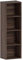 Vida Designs Oxford 4 Tier Cube Bookcase, Walnut Wooden Shelving Display Storage Unit Office Living Room Furniture