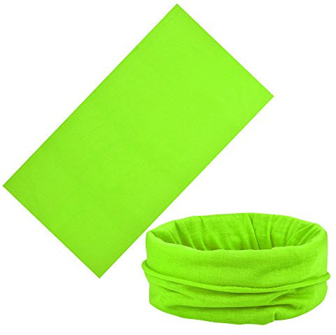 Colorful(TM Erwachsene Multifunktionstuch Schlauchschal Schlauchtuch Neckwarmer Halstuch Multifunktionstuch Kopftuch,vielseitig (Grün)
