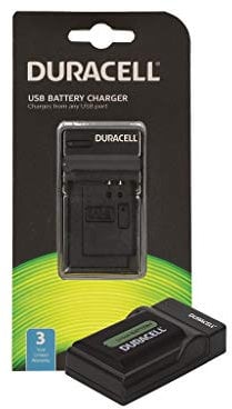Duracell DRS5965 Charger with USB Cable
