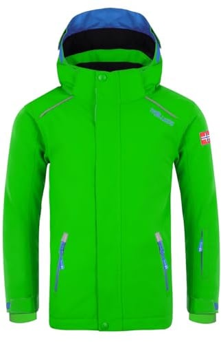 Trollkids Kids Holmenkollen Snow Jacket PRO 164, Bright Green