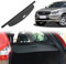 OREALTOOL Laderaumabdeckung Kofferraum Schutz Abdeckung Cargo Cover für Volvo XC60 2010-2017 Schwarz Ausziehbar Kofferraumabdeckung Rollo