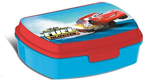CARTOON GROUP KL83355 Butterbrotdose, Disney Cars Brotdose, himmelblau