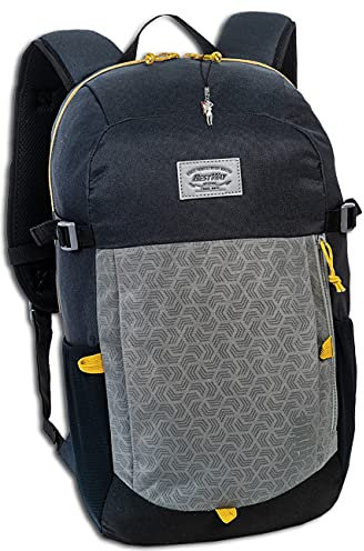 Bestway schwarzer Unisex Outdoor-Rucksack Polyester Tagesrucksack Outdoor ORI105B Polyester Freizeitrucksack