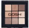 GOSH Eyedentity vegane Lidschatten-Palette mit 9 perfekt abgestimmten Farben in Matt & Metallic I kombinierbar für Tages-Make-Up & glitzernde Looks für den Abend I parfümfrei I 004 Be Here