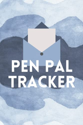 Blue Waves Pen Pal Tracker | Track Incoming and Outgoing Snail Mail With Ease