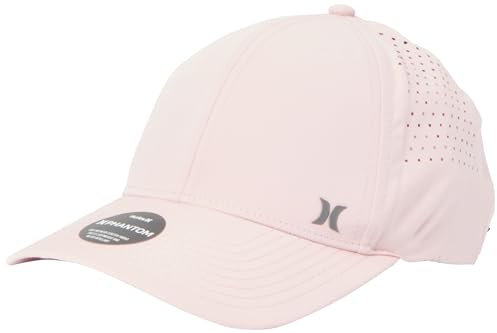 Hurley W Phantom Axis Hat Gorro/Sombrero, Rosa, Talla única para Mujer