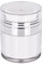 Szaerfa Pot à crème sous vide,récipient cosmétique à pompe sans air, boîte de crème à pression rechargeable,flacons de voyage pour le maquillage et les soins de la peau (30ml)