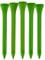 1000 Neon Green Colour Bamboo Golf Tees 70mm 2 3/4