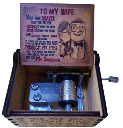 anso Spieluhr Mutter von Tochter Sohn Geburtstag an meine Frau Weihnachten (E)