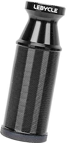 Qianly Fahrrad Schaltwerkschutz, Gepäckträgerschutz, Schutz für Das Schaltwerk Am Mountainbike, Multifunktionales Fahrradzubehör, Schwarzer Schnellspanner, 6,35 x 2,2 cm