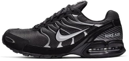NIKE Air Max Torch 4 Men's Trainers Sneakers Training Shoes 343846 (Anthracite/Black/Metallic Silver 002) UK11 (EU46)