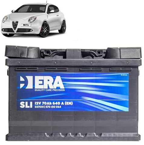 Batteria 70Ah per Alfa Mito 1.3 MJT gasolio 2008+