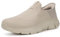 Zapatillas Casual para Hombre Slip-ins Zapatos de Caminar Deportivas Correr Tenis Sneaker Cómodas Manos Libres Sin Cordones Beige 46EU