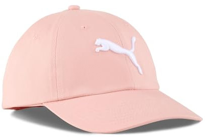 PUMA, Cappellino cat, tinta unita, rosa, taglia unica, bianco e nero, Taglia unica