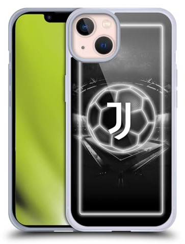 Head Case Designs Offizielle Juventus Football Club Logo Neon Gel Handyhülle Hülle [Militärischer Schutzgrad] Kompatibel mit Apple iPhone 13