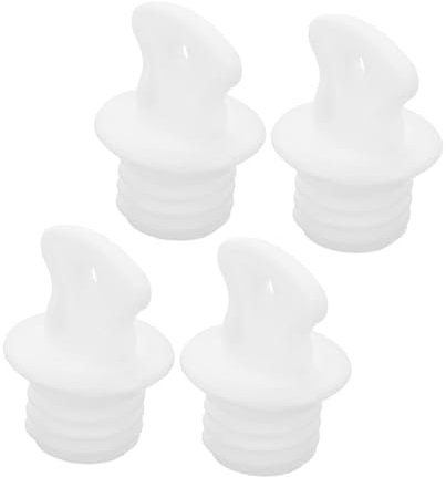 ARTSEWPLY 4pcs Rubber Hot Water Bottle Lid Universal Stopper Seal for Water Heating Bag Warm Bottles Plug Thermal Stopper Cover