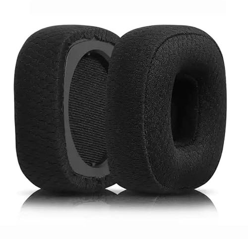 Almohadilla de repuesto compatible con auriculares Bluetooth Marshall Major IV, almohadilla de malla para auriculares Major IV, color negro