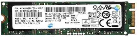 SIMPLETEK - SSD interno NVMe M.2 2280 da 128GB | SATA III 6Gb/s - NGFF | Disco Stato Solido (MZ-NLH1280) (Ricondizionato)