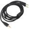 Goshyda Headphone Extension Cable for MMX100, 6.56ft Headset Cable Compatible with Beyerdynamic MMX100 Gaming Headset, 3.5mm to Dual 3.5mm Audio Cable, for Smartphones, Tablets, Ect