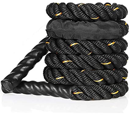 Heavy Jump Rope Weighted Battle Skipping Ropes Power Improve Strenght Training Fitness Home Gym Equipment(3.0M)