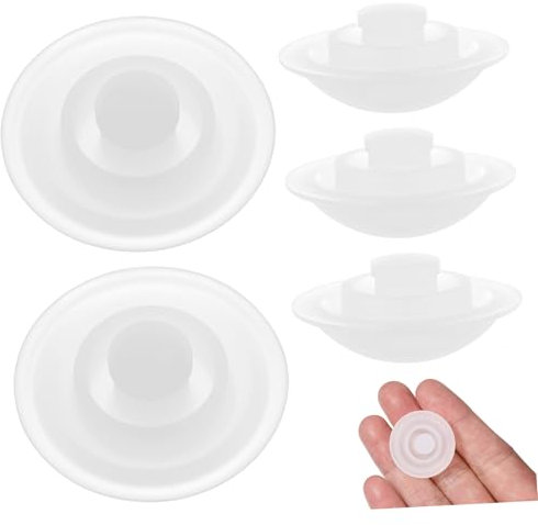 Gatuida 5stücke Auslaufsichere Silikonstopfen Für Bauchflasche Langlebig Leicht Passend Für Trinkflaschen-zubehör Verschließbar Wiederverwendbar Bpa-frei Einsetzbar