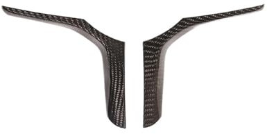 VFEBTSD Stile auto Modifica interni in vera fibra di carbonio Telaio volante Adesivi decorativi compatibili con accessori auto BMW M-Sport