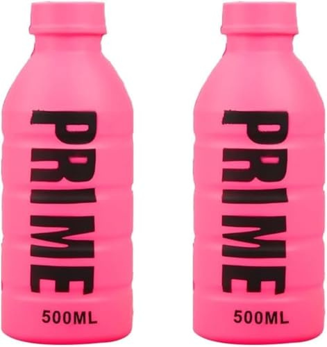Neel Saanjh Prime Bottle Squishy Toy, Relieve Stress, Versatile Fun, Reduce Anxiety, Improve Focus During Stressful Situations, For Kids and Adults, Pack of 2 (Pink)