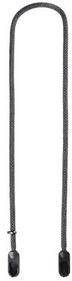 Peak Design Rope Form Camera Strap, Black, Woven Nylon, 46.65 Inch Standard Cross-Body, Fixed Length, Quick Release & Connection, Integrated Hardware, 200 lb Capacity, Camera Straps for Photographers