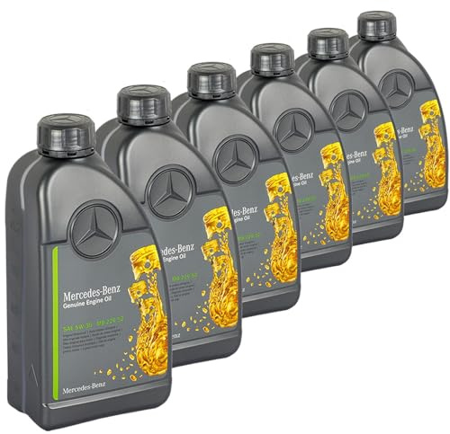 6x A000989950211AMED Motoröl | 6x 1L A000989950211,(AMEW) 229.52 5W30,