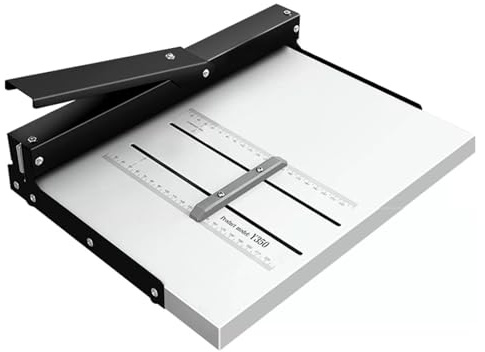 Plieuse manuelle A3, machine à plier les lettres robuste pour le bureau, outil de rainage de précision pour documents A4, brochures, cartes de visite, conception compacte avec structure métallique.