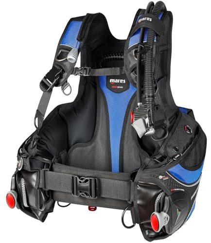 Mares Prestige SLS BL, Tarierjacket für Erwachsene, Unisex, Blau, XS