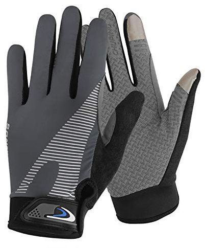 Cycling Gloves Full Finger Touch Screen for Women Men Breathable Non-slip Motorcycle Mountain Bike Riding Gloves Road Bicycle BMX Lifting Fitness Climbing Workout Exercise Golf Gloves