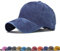 Vintage Unisex Baseball Hüte für Frauen und Männer - Papa Hut für den Täglichen Gebrauch - Blau - Einheitsgröße