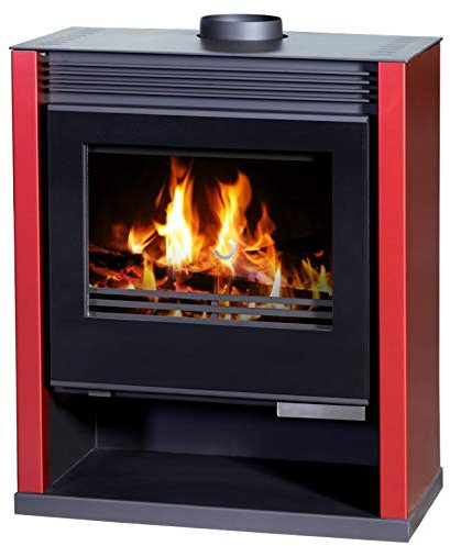 EEK A Design-Kaminofen Victoria Rubin Lux Rot - 13 Kw
