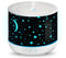 Rio Dream Time Aromatherapy Oil Diffuser, Humidifier, Night Light. 100ml Ultrasonic Cool Mist and 7 Colour Changing Lights
