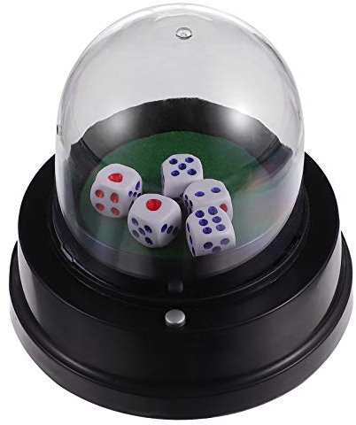 NUOBESTY Without Battery Electric Dice Cup for Boys and Girls Party Game Tool Easy to Use