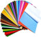 Feltro colorato autoadesivo, Spessore 1mm fogli di feltro autoadesivo, 40 pezzi di feltro adesivo, Fogli di feltro 20x30cm 40 colori con supporto
