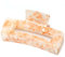 QinGoo Groß Haarklammer Rechteckig Klauen Haarspange Schöne Damen Haarschmuck Elegant Haar-Accessoire 1stück(10cm * 5.5cm, Orange)
