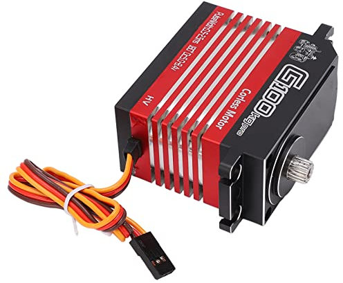 SUNGOOYUE RC Servo Motor, G100 Pro 100KG Aluminiumlegierung Lenkarm Drehmoment Digitales Modell Lenkgetriebe für 1:5 1:6 RC Auto Roboter Boot Hubschrauber