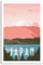 YONGCAI Mount Fuji Japan Vintage Reise Poster Leinwand Wand Home Room Decor Kunst Poster Malerei Bild Druck Geschenk Poster