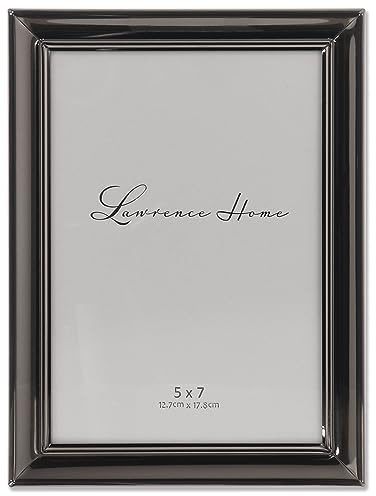 Lawrence Frames Strata Metall-Bilderrahmen, 12,7 x 17,8 cm, Schwarz