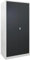 ADB Flügeltürenschrank RAL7035/7016, H 1950 x B 920 x T 500 mm | Materialschrank | Metallschrank | Werkstattschrank | Lagerschrank