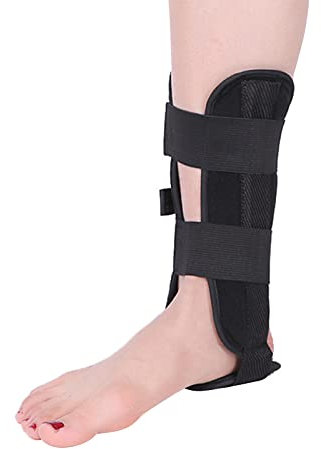 Faxianther 2 Tailles Orthèse de Cheville Attelle de Cheville Rigide pour Pieds Gauche et Droite Chevillère de Maintien pour Fracture et Luxation Taille Unique