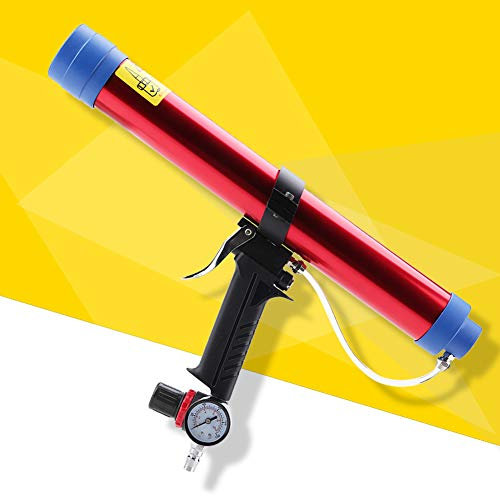 Pistolet Colle Pneumatique Mastic Verre Air Comprimé 300 600 Ml Calfeutrage Grandes Surfaces