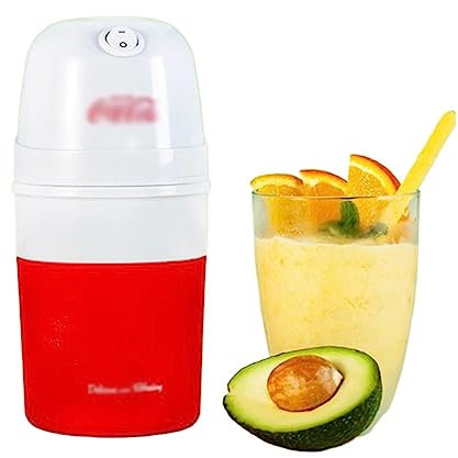 GRFIT heladera Ninja Máquina de Helado pequeña casera Mini Fruta Helado Cono de Helado y máquina de Batidos for Uso doméstico Heladera