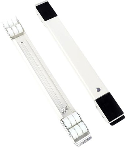 Rodillos para electrodomésticos robustos, rodillos para nevera,Rodillo de lavadora de 2 piezas | Base de soporte con ruedas para refrigerador y lavadora, retráctil con