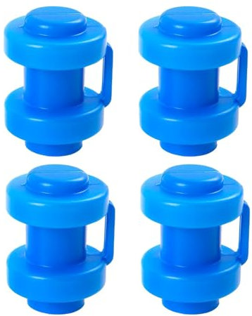 8Stück Trampolin Endkappen, Trampolinschalenstangenkappen, Verdickte Trampolinbedeckungskappe für die Netto Haken Trampolinversorgung, Durchmesser 25mm
